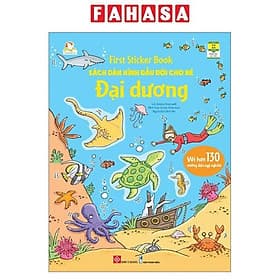 First Sticker Book - Sách Dán Hình Đầu Đời Cho Bé - Đại Dương - Dương Di