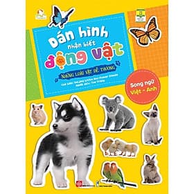 Dán Hình Nhận Biết Động Vật - Những Loài Vật Dễ Thương - Đàn Thanh