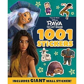 ['disney'] Raya & The Last Dragon: 1001 Stickers - Nam Phương
