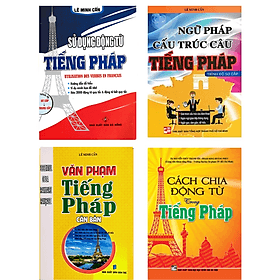 Combo Sách Học Tiếng Pháp Cho Người Mới Bắt Đầu - Nha Nha
