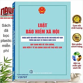 Sách Luật Bảo Hiểm Xã Hội năm 2024 – Quy Định Mới về Tiền Lương, Bảo Hiểm Y Tế và Chính Sách Hỗ Trợ Việc Làm - V2570T - Lương Lâm