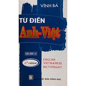 Từ Điển Anh - Việt (150.000 từ) - Việt Anh