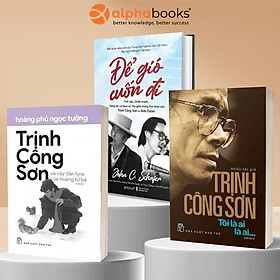 Combo 3 Cuốn: Để Gió Cuốn Đi - Tình Yêu, Chiến Tranh, Sáng Tác Ca Khúc Và Tôn Giáo Trong Âm Nhạc Của Trịnh Công Sơn Và Bob Dylan + Trịnh Công Sơn Và Cây Đàn Lyre Của Hoàng Tử Bé + Trịnh Công Sơn - Tôi Là Ai, Là Ai - Bob Dylan
