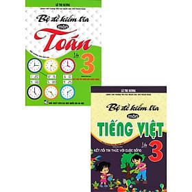 Sách tham khảo- Combo Bộ Đề Kiểm Tra Môn Tiếng Việt + Toán Lớp 3 (Dùng Kèm SGK Kết Nối)_HA