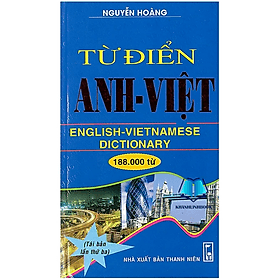 Từ Điển Anh - Việt 188.000 Từ (HA) - Việt Anh