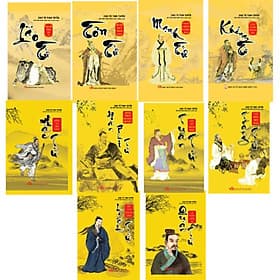 Chư Tử Tinh Tuyển - Lão Tử, Tôn Tử, Mạnh Tử, Khổng Tử, Mặc Tử, Hàn Phi Tử, Tuân Tử, Trang Tử, Liệt Tử, Quản Tử - Combo 10 Cuốn - Khang Việt Book - Khổng Tử