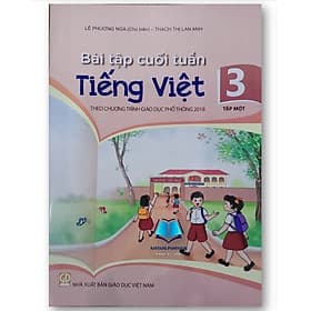 Combo Bài tập cuối tuần Tiếng Việt lớp 3 ( Tập 1 + Tập 2 ) - An Vi