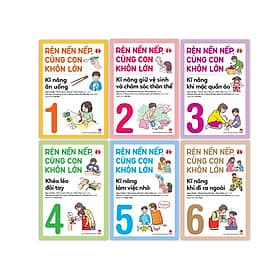 Rèn Nền Nếp, Cùng Con Khôn Lớn - Chọn Lẻ 6 Tập - NXB Kim Đồng - Kim