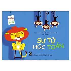 Sách Vui học cùng Sư tử - Sư tử học toán - Vũ