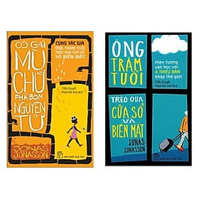 Combo 2 quyển: Ông trăm tuổi trèo qua cửa sổ và biến mất + Cô gái mù chữ phá bom nguyên tử _BOOKCITY - NG.UYÊN