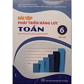 Sách Bài tập phát triển năng lực toán 6 tập 2 (Kết nối tri thức với cuộc sống) - Tri Thức