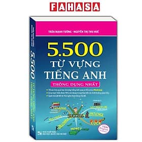 5.500 Từ Vựng Tiếng Anh Thông Dụng Nhất - Minh Thông