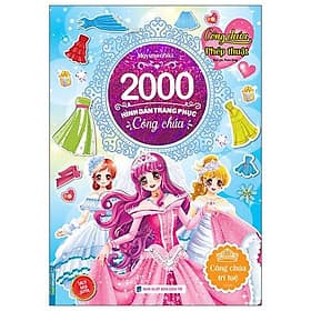 2000 Hình Dán Trang Phục Công Chúa - Công Chúa Trí Tuệ - Minh Thắng