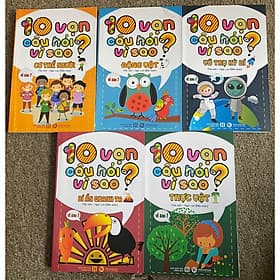 Bộ 5 Cuốn 10 Vạn Câu Hỏi Vì Sao - Văn
