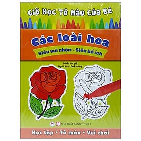 Bộ Sách Giờ Học Tô Màu Của Bé