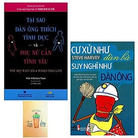 Combo Cư Xử Như Đàn Bà Suy Nghĩ Như Đàn Ông và Tại Sao Đàn Ông Thích Tình Dục Và Phụ Nữ Cần Tình Yêu ( Tặng Kèm Sổ Tay ) - Nhiều công ty phát hành