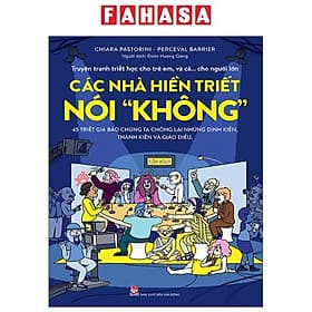Truyện Tranh Triết Học Cho Trẻ Em, Và Cả… Cho Người Lớn - Các Nhà Hiền Triết Nói "Không" - Nhà xuất bản Larousse