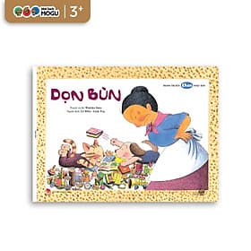 Truyện Ehon bé 3-4-5 tuổi - Dọn bùn - Nam Việt