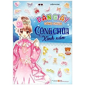 Sách Dán giấy công chúa - Công chúa xinh xắn B27 - Đan Long