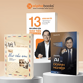 Combo 13 Bài Giảng Của Giáo Tiến Về Quản Trị Và Lãnh Đạo + Ứng Dụng AI Vào Doanh Nghiệp (TIMES) + Thư Cho Em (Nhã Nam) - Nhã Nam