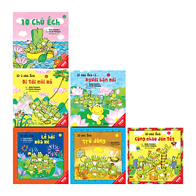 BỘ SÁCH TRANH EHON NHẬT BẢN “10 CHÚ ẾCH” - PHẦN 1 (Tập 1 – Tập 6) - Văn