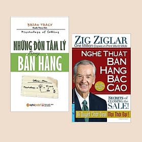 Combo Sách Marketing - Bán Hàng: Nghệ Thuật Bán Hàng Bậc Cao + Những Đòn Tâm Lý Trong Bán Hàng - (Sách Kinh Doanh / Tuyệt Kĩ Bán Hàng) - Lý Nhĩ