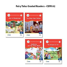Combo truyện đọc Fairy Tales Graded Readers - CEFR A2 - ED
