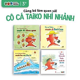 Truyện Ehon bé 3-4-5 tuổi - Bộ 4 cuốn Cô cá Taiko nhí nhảnh - Nam Việt