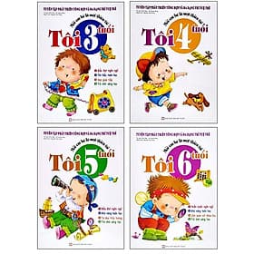 Bộ Sách Mỗi Em Bé Là Một Thiên Tài - Tuyển Tập Phát Triển Tổng Hợp Và Đa Dạng Trí Tuệ Trẻ: Từ 3 Tuổi + 4 Tuổi + 5 Tuổi + 6 Tuổi