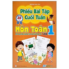 Phiếu Bài Tập Cuối Tuần - Môn Toán Lớp 1 (Biên Soạn Theo SGK Mới) - Theo Theobald