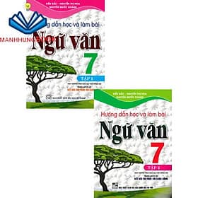 combo hướng dẫn học và làm bài ngữ văn 7 (bám sát sách giáo khoa kết nối tri thức với cuộc sống bộ 2 cuốn) - Tri Thức