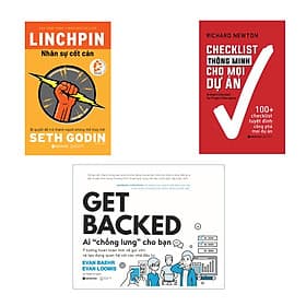 Combo Get Backed - Ai "Chống Lưng" Cho Bạn + Nhân Sự Cốt Cán + Checklists Thông Minh Cho Mọi Dự Án - Minh