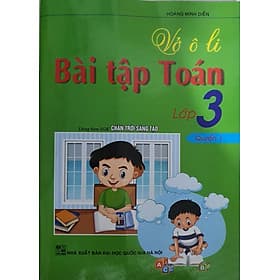 Vở ô Li Bài Tập Toán Lớp 3 Quyển 1 (Dùng Kèm SGK Chân Trời Sáng Tạo) - Nha Nha
