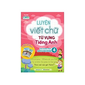 Luyện viết chữ từ vựng Tiếng anh theo chương trình sách giáo khoa 4 - Khoa