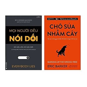 Combo Đột phá quan niệm - Tại sao những gì bạn biết có khi lại sai? (Mọi người đều nói dối - Chó sủa nhầm cây + hộp) - Ecoblader