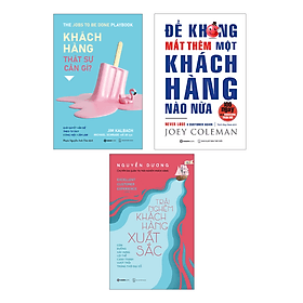 Sách Kinh Doanh-Kinh Tế- Bộ Sách "Mở Lối Trải Nghiệm Khách Hàng" - Saigon Books