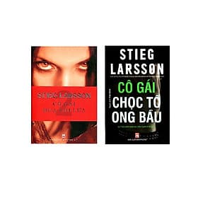 Combo 2 Cuốn Sách Trinh Thám: Cô Gái Đùa Với Lửa + Cô Gái Chọc Tổ Ong Bầu - Tác giả: Stieg Larsson - Gã