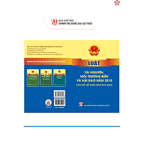 Luật tài nguyên, môi trường biển và hải đảo năm 2015 (sửa đổi, bổ sung năm 2018, 2023) - Nguyên