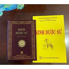 combo 2 cuốn Kinh Dược Sư ( HT Thích Trí Quảng & HT Tuệ Nhuận) - Nhuận Hà