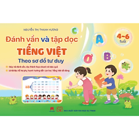 Sách Đánh Vần Và Tập Đọc Tiếng Việt Theo Sơ Đồ Tư Duy - Dạy Bé Tập Đánh Vần, Tập Đọc Nhàn Tênh, Con Hiểu Nhanh, Nhớ Lâu - Theo Theobald