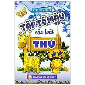 Sách Tập Tô Màu Các Loài Thú 2 - Thu