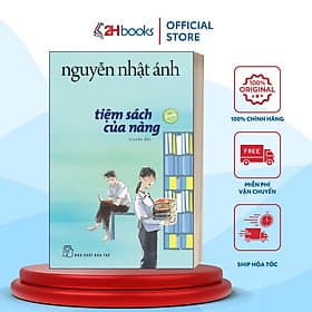 Sách Tiệm sách của nàng Bìa mềm, Nguyễn Nhật Ánh, Tặng kèm Bookmark, Photostrip, Sổ tay, 2H Books - An