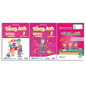 Tiếng Anh 1 Extra and Friends - Trọn bộ (sách học sinh, sách bài tập, vở tập viết) - ED