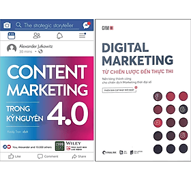 Combo 2Q: Digital Marketing - Từ Chiến Lược Đến Thực Thi + Content Marketing Trong Kỷ Nguyên 4.0 - Nguyên