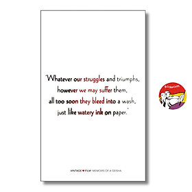 Memoirs of a Geisha by Arthur Golden | Historical Fiction / Ngoại văn Nhập khẩu - 