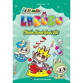 Bé Tô Màu Labubu - Chiến Binh Quái Vật - Hồng Ân - Bình