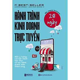 Sách Hành trình kinh doanh trực tuyến 28 ngày - HAN