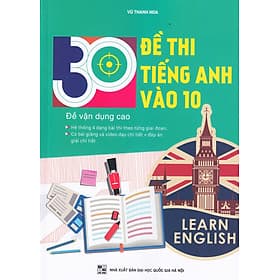 30 đề thi tiếng anh vào 10 - An
