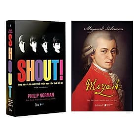Combo Tủ Sách Âm Nhạc Cho Bạn : Mozart + Shout! The Beatles: Hơi Thở Thời Đại Của Thế Kỷ 20 - The Beatles