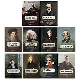 Combo Truyện Kể Về Cuộc Đời Các Thiên Tài ( Bộ 10 Cuốn )